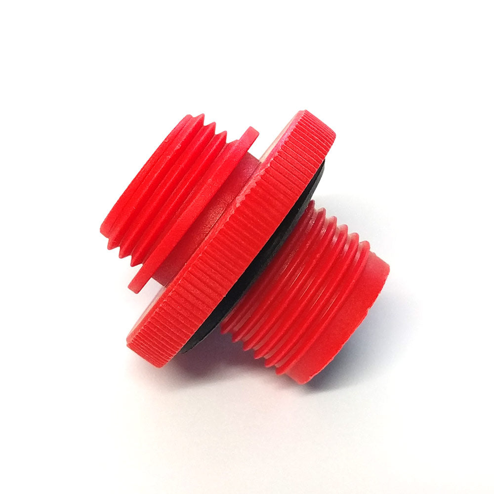 Ozone Boston Valve middle part (male) in RED